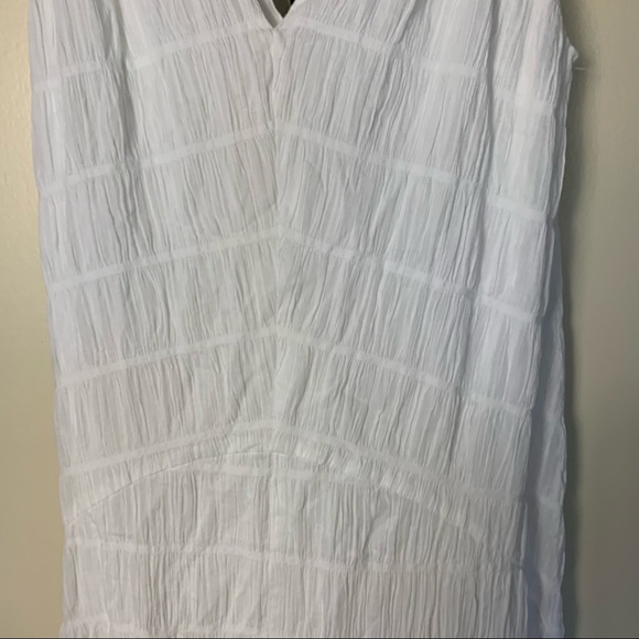 Frame v neck savannah sundress white-size s - Picture 6 of 8